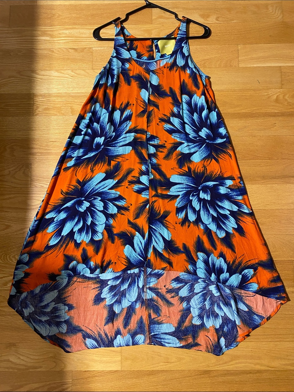 Anthropologie Maeve Floral Dress High Low Sleeveless Size 2 - Picture 11 of 11